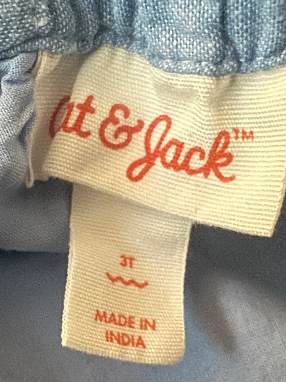 Cat & Jack girl’s Light Blue Embroidered Ruffle Strap Dress. Size 3T.